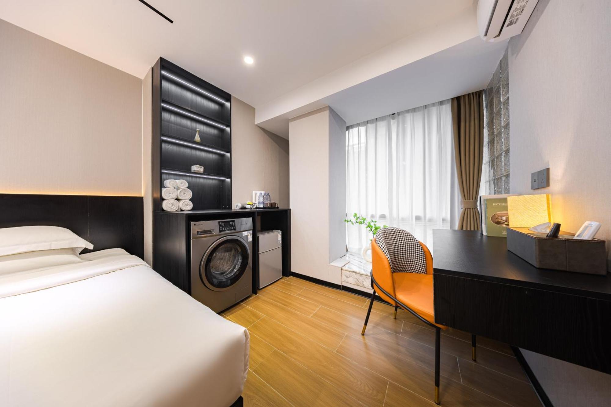 Yu Manju High-Floor Huge-Screen Audiovisual Hotel-Guangzhou Tower Zhujiang New Town Sports West Road Branch ภายนอก รูปภาพ