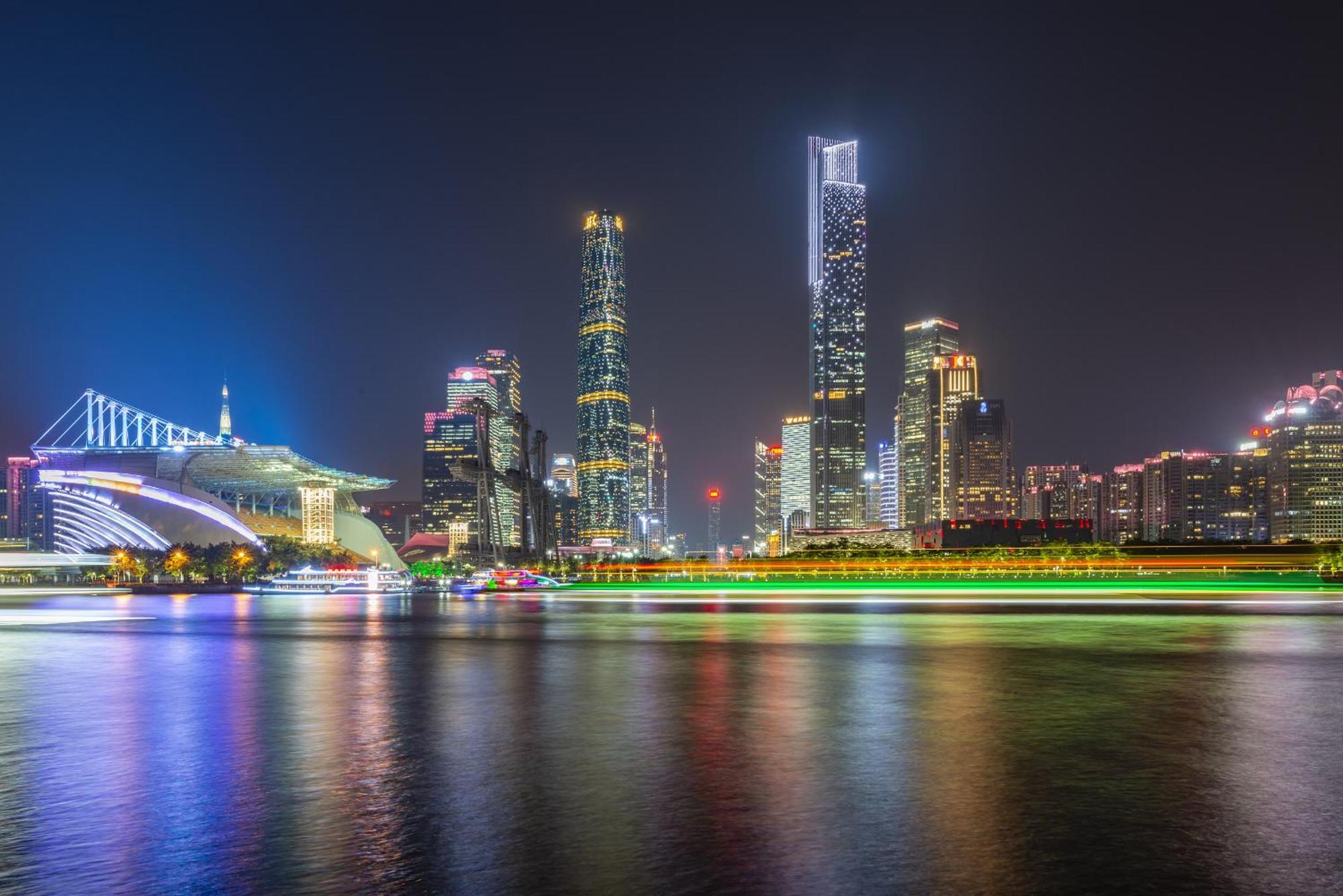Yu Manju High-Floor Huge-Screen Audiovisual Hotel-Guangzhou Tower Zhujiang New Town Sports West Road Branch ภายนอก รูปภาพ