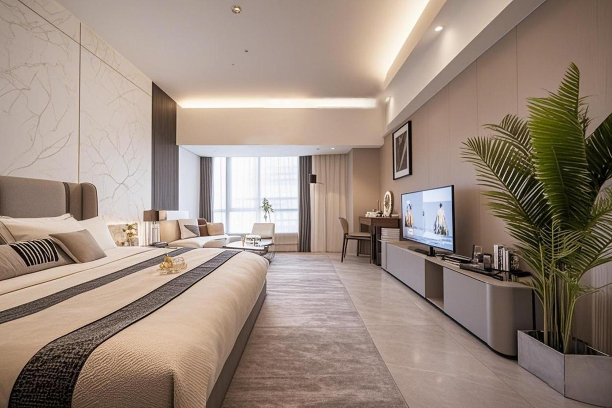 Yu Manju High-Floor Huge-Screen Audiovisual Hotel-Guangzhou Tower Zhujiang New Town Sports West Road Branch ภายนอก รูปภาพ